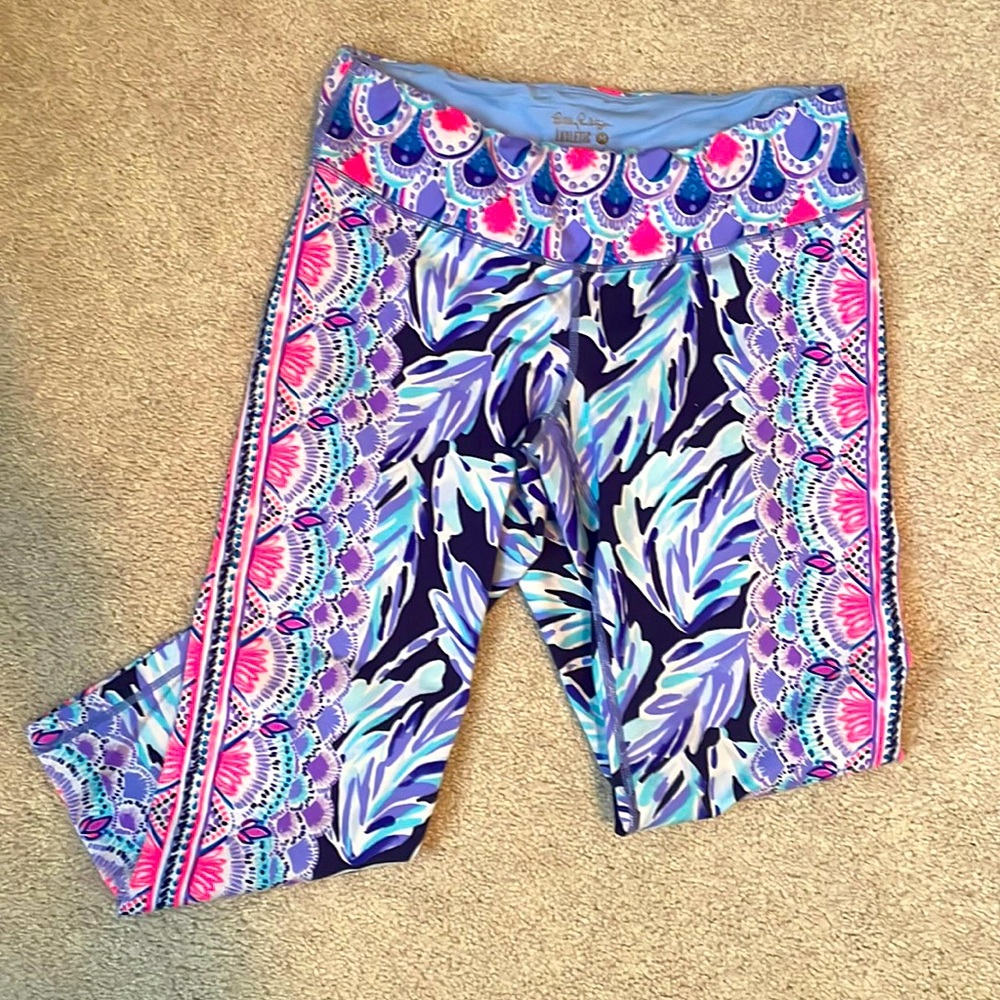 Lilly Pulitzer cropped leggings M